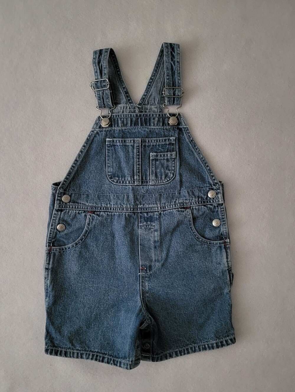 GAP Denim Shortalls in Classic Blue